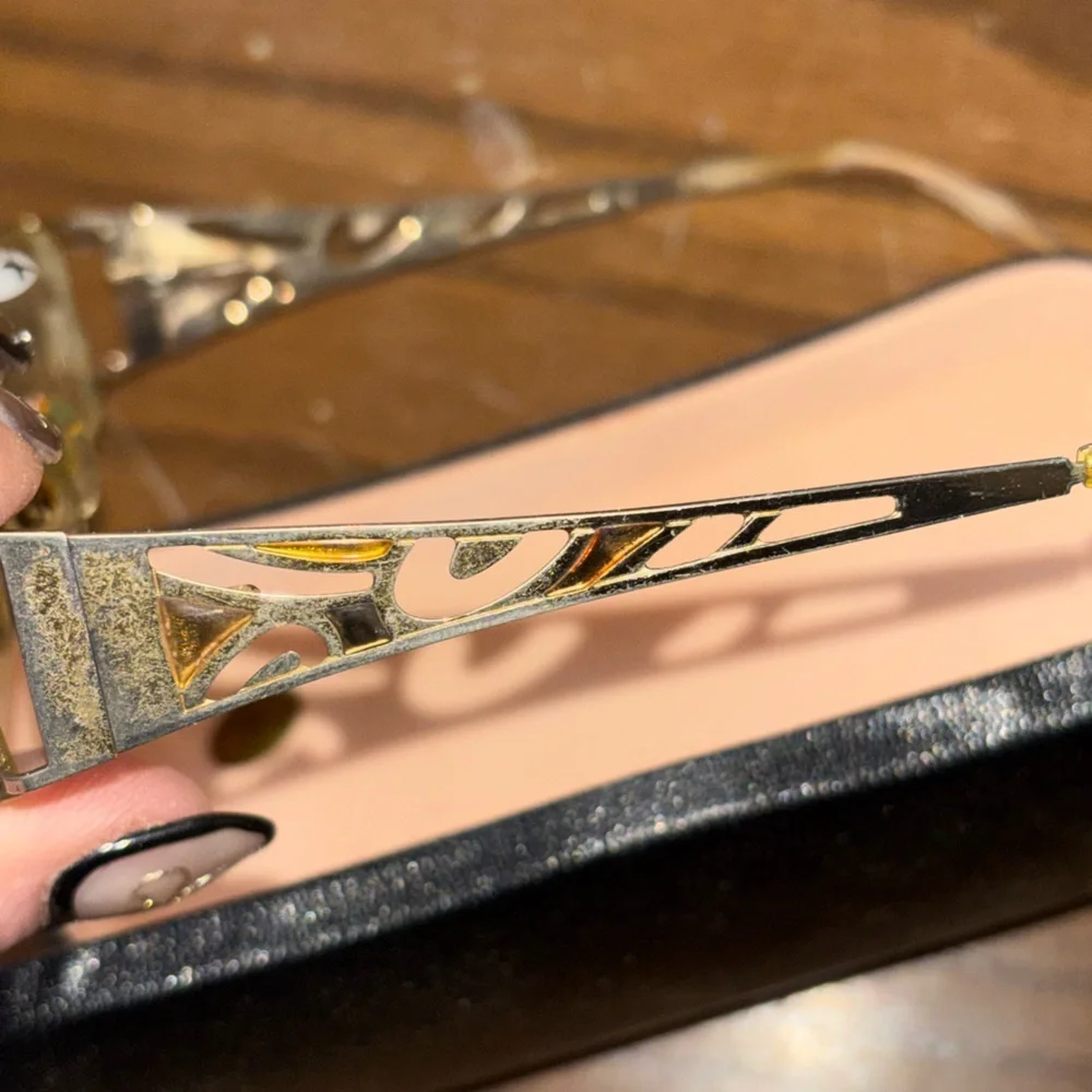 Vintage Metal Frame Glasses